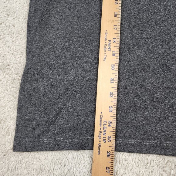 John Varvatos Star Collection Heather Grey Henley Button size Medium M Clean USA - Picture 4 of 7